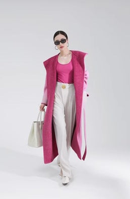 Damenmode Wende Cashmere-Mantel