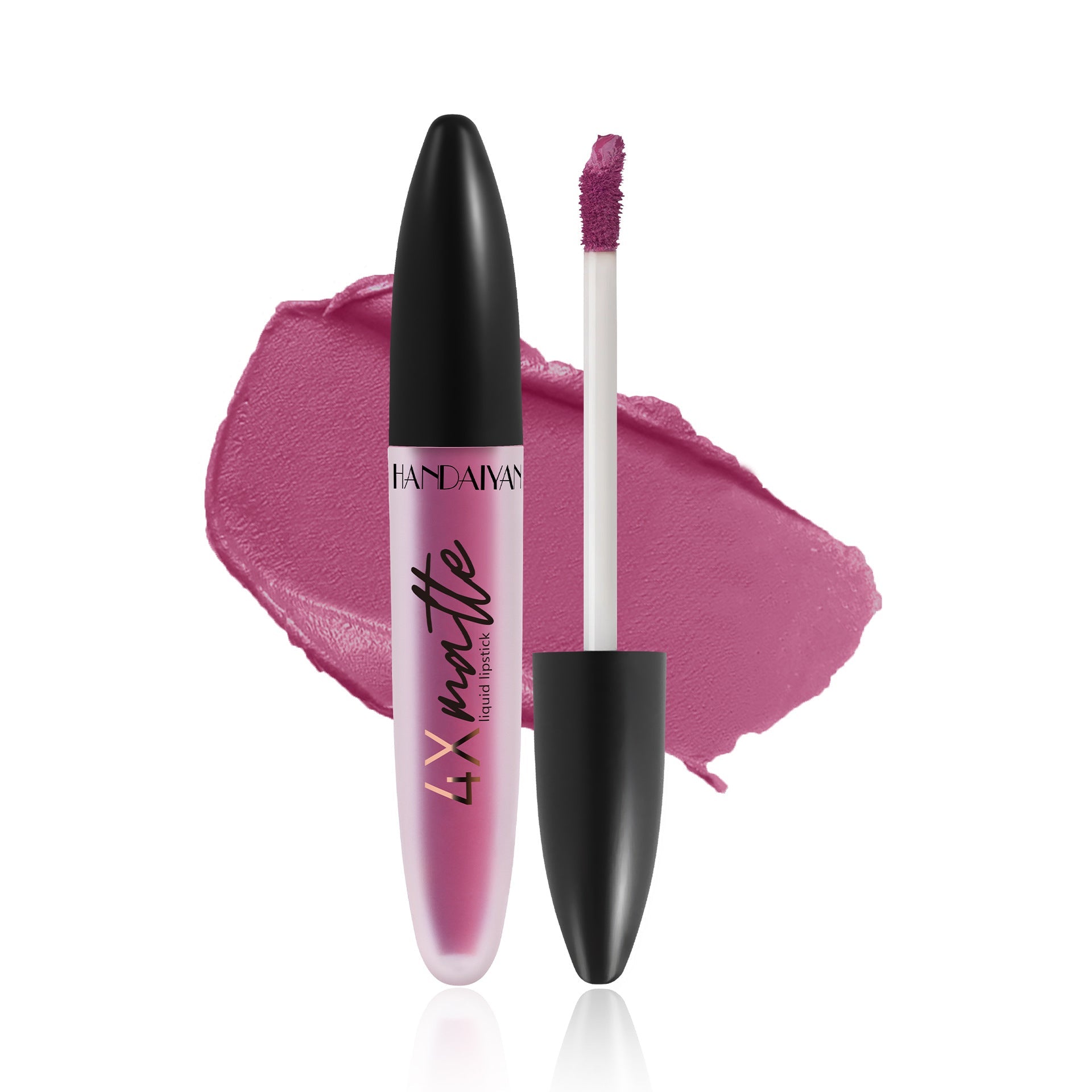 Vier matt Lipgloss Set