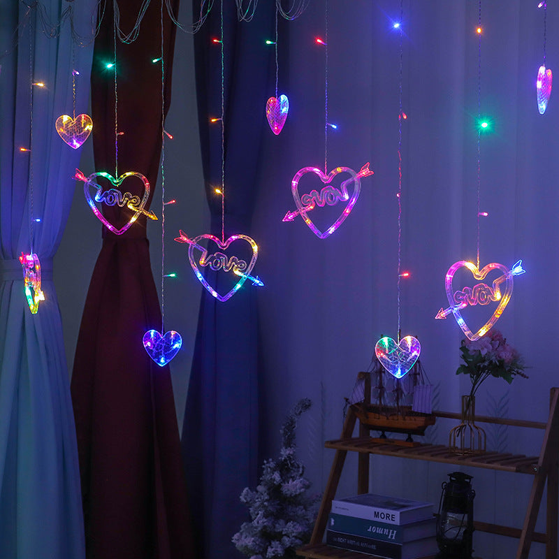 Romantische Lichterkette