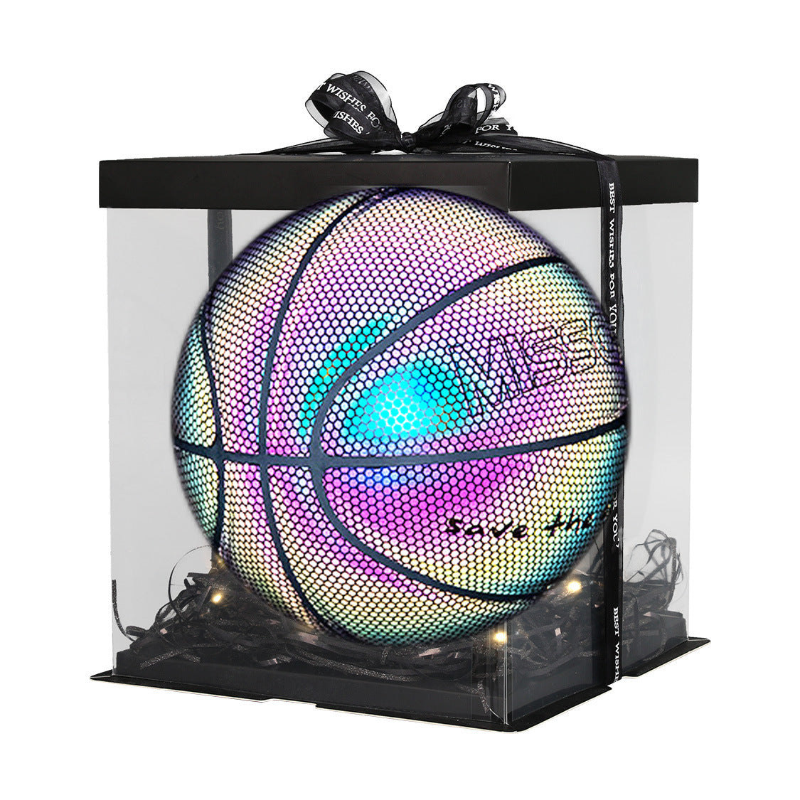 Leuchtender Luminöse Fluoreszent Basketball