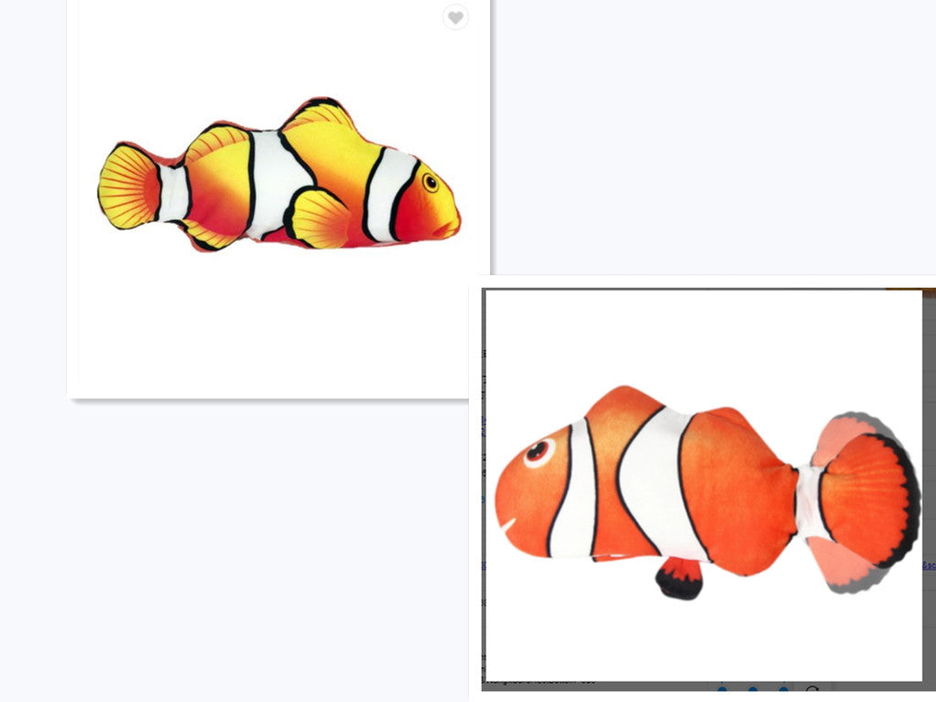 Elektrischer lustiger Katzensimulation Fisch