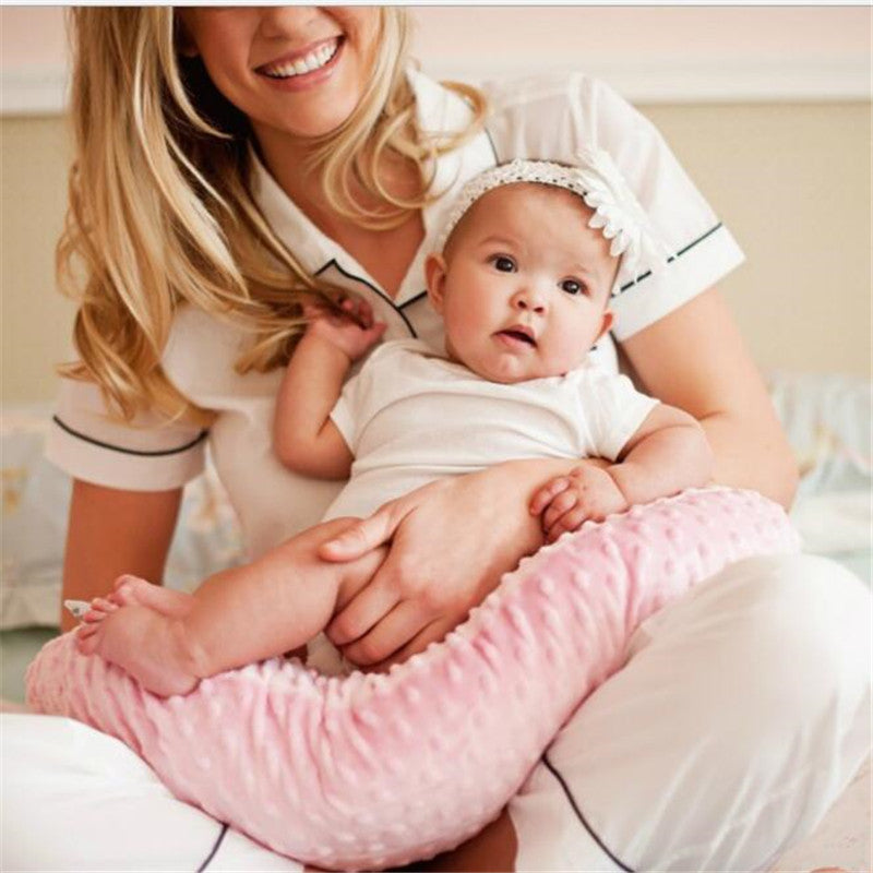 Baby U-förmiger Stillkissen-Schlaf Kissen