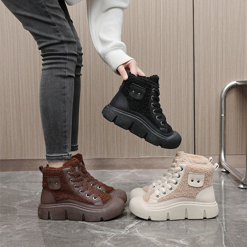 Winterwarme Kaschmir-Schuhe