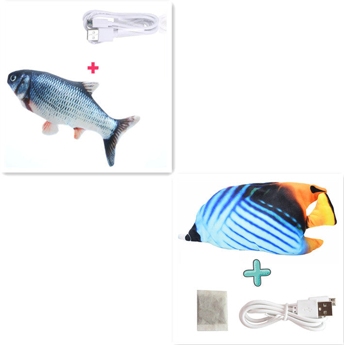 Elektrischer lustiger Katzensimulation Fisch