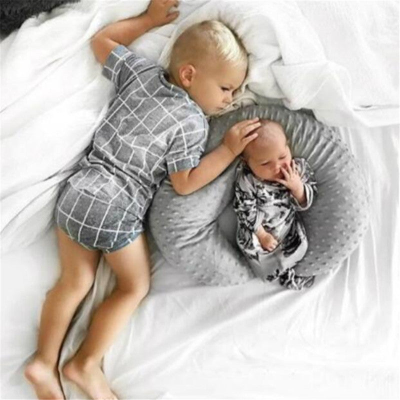 Baby U-förmiger Stillkissen-Schlaf Kissen