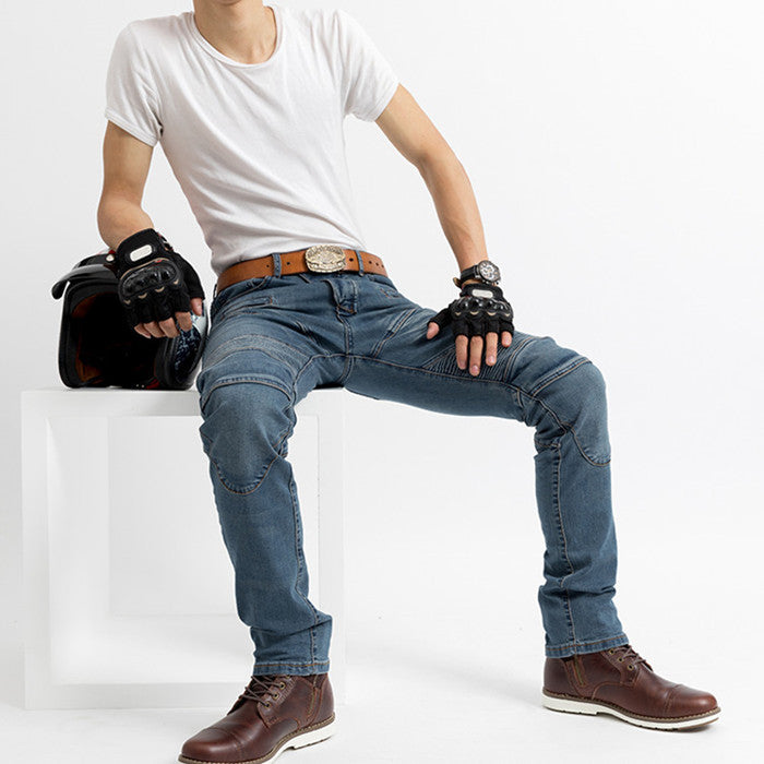 Jeans-Fahrradhose