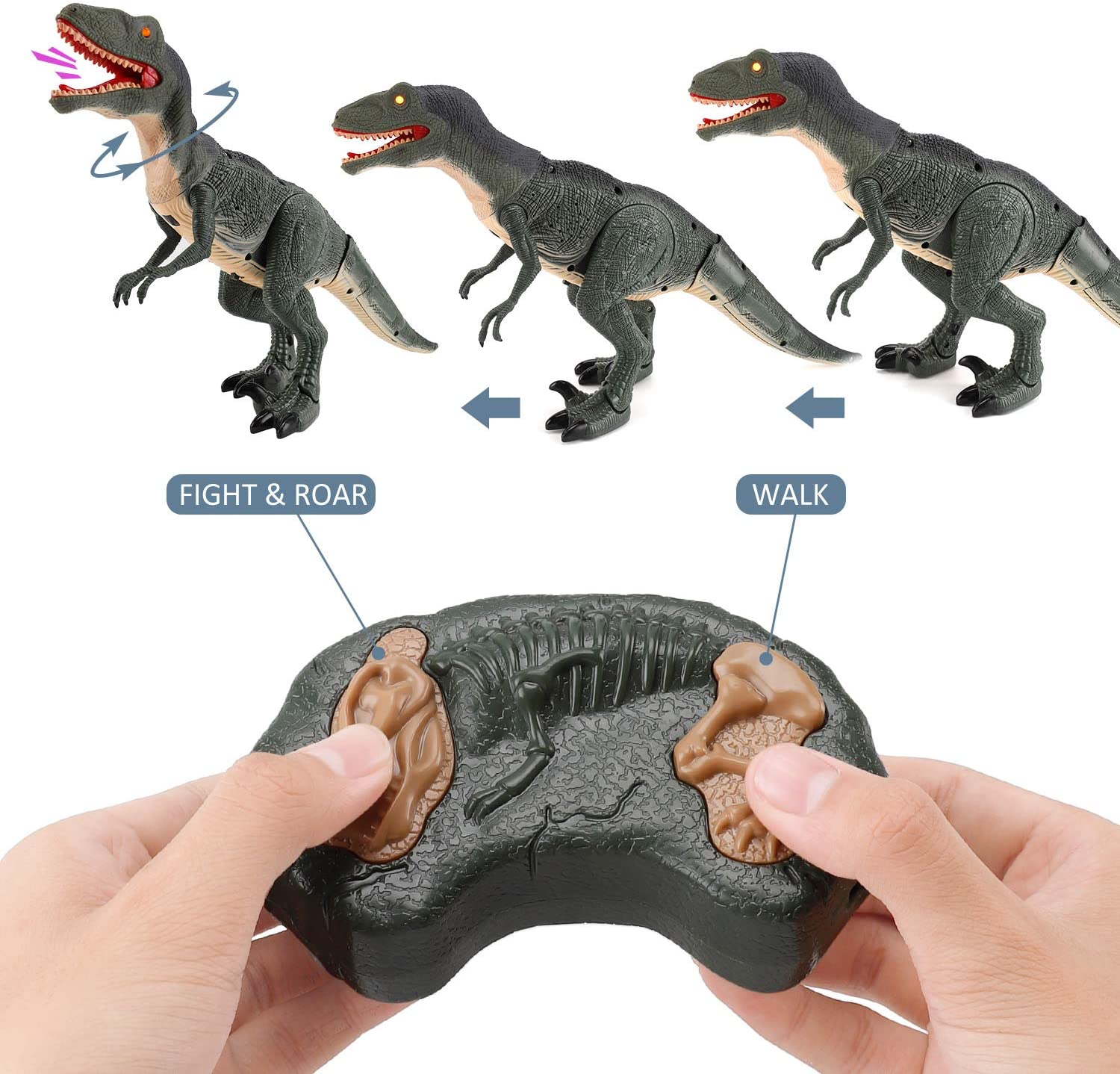 Ferngesteuertes Sound Bewegende Dinosauriers