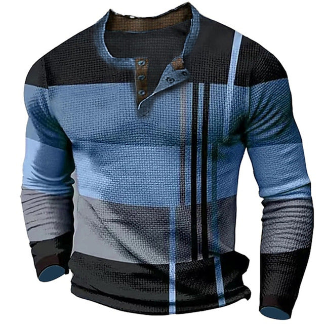 Langarm-T-Shirt für Herren