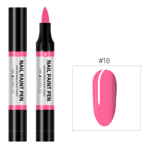 3D/24 Farben Nagellack-Malstift