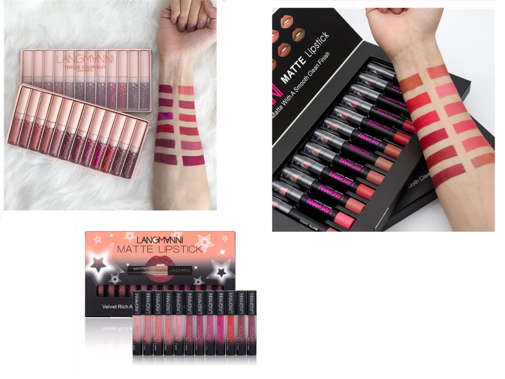 Matte Lippenstift, wasserfest, langanhaltend