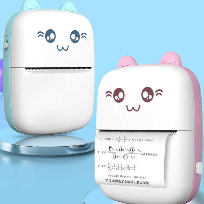 Tragbarer Mini-Drucker mit Bluetooth und WiFi