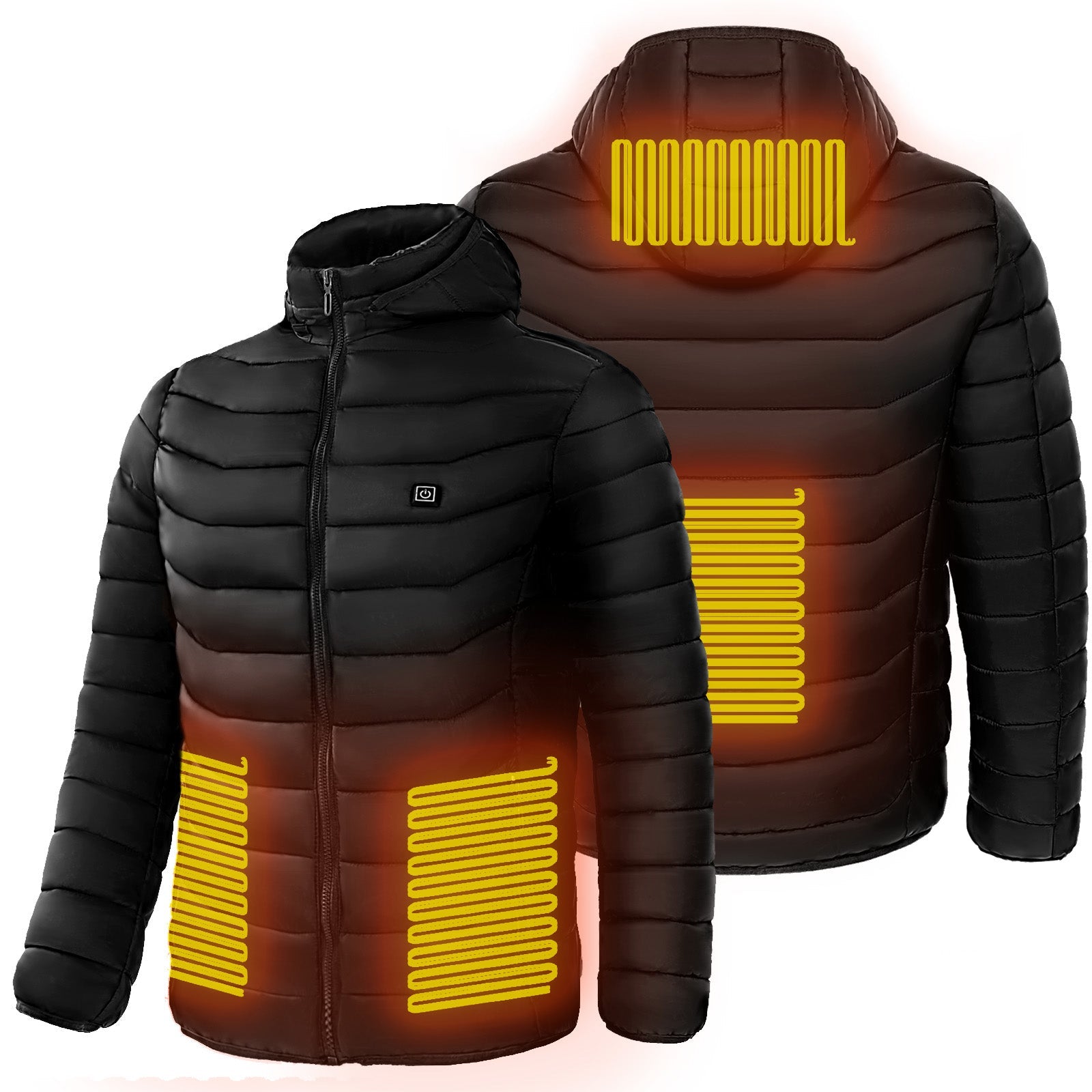 Beheizte Daunenjacke mit elektrischer Heizung Sky Sport Unisex