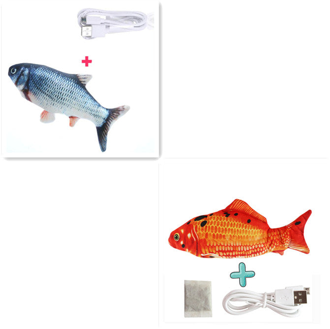 Elektrischer lustiger Katzensimulation Fisch