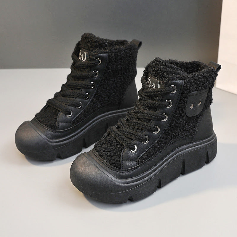 Winterwarme Kaschmir-Schuhe