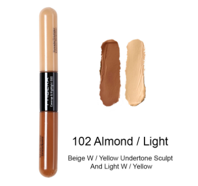 Natürlicher Farbaufheller flüssiger Concealer.