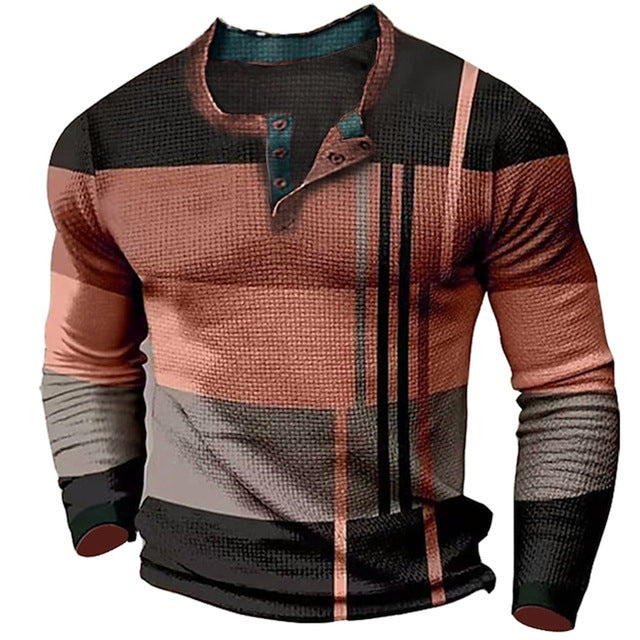 Langarm-T-Shirt für Herren