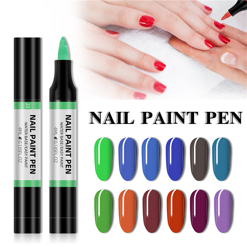 3D/24 Farben Nagellack-Malstift