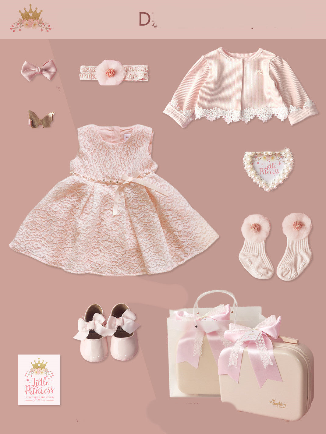 Baby Prinzessin High-End-Geschenkbox