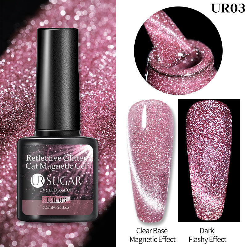 Extrem Glitzernde -Katzenaugen-Gel-Nagellack