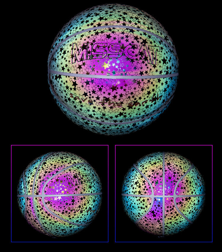 Leuchtender Luminöse Fluoreszent Basketball