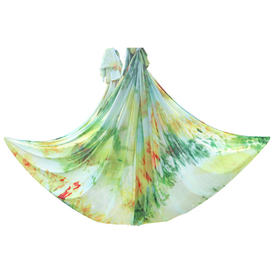 Farbverlauf Aerial Yoga Hängemattenstoff
