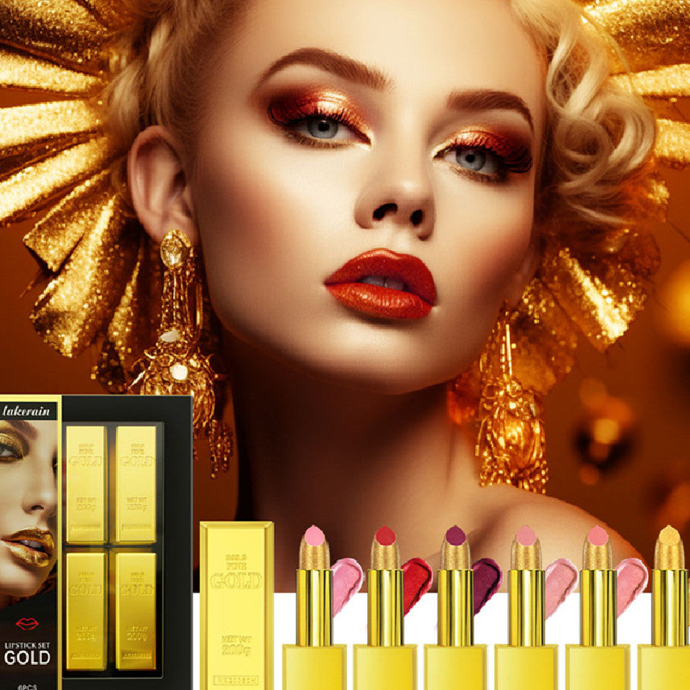 Gold Bar Lippenstift Makeup Set