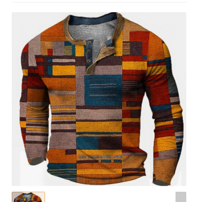 Langarm-T-Shirt für Herren