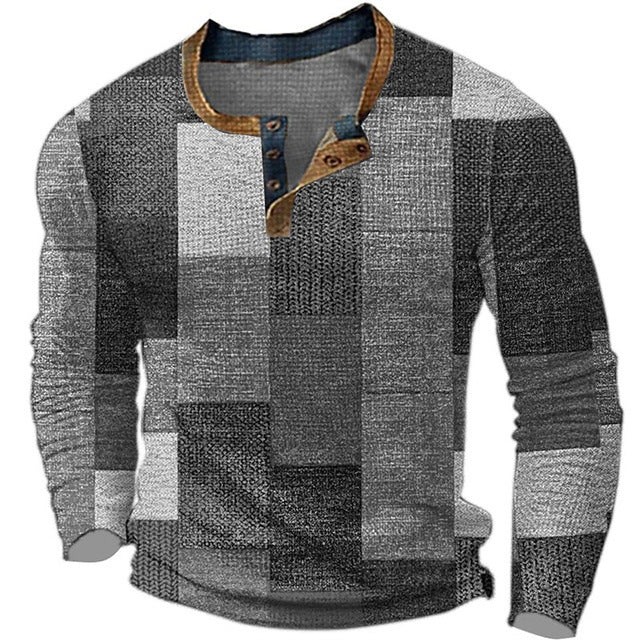 Langarm-T-Shirt für Herren