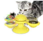 Katzen-Dreh-Windmühlen-Multifunktions-Spielzeug