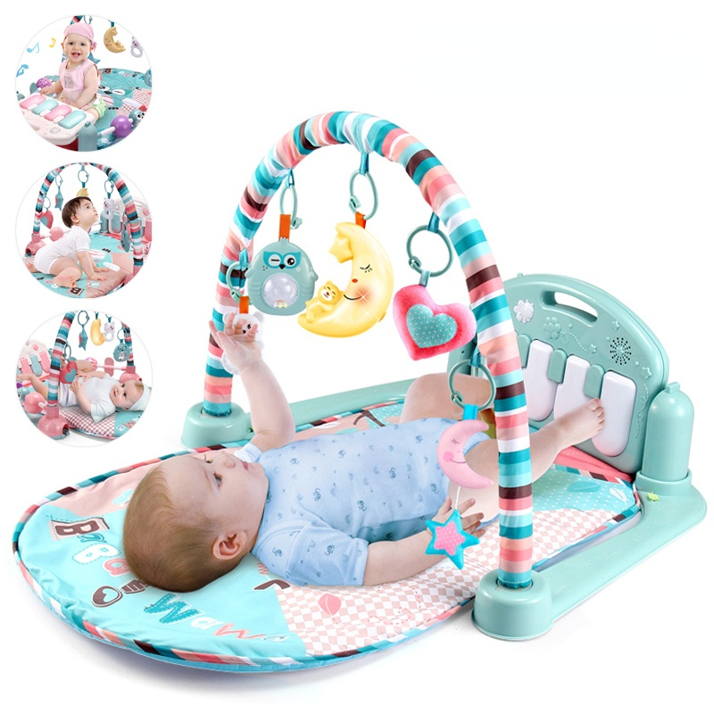 Baby-Spielmatte mit Klavier-Tastatur