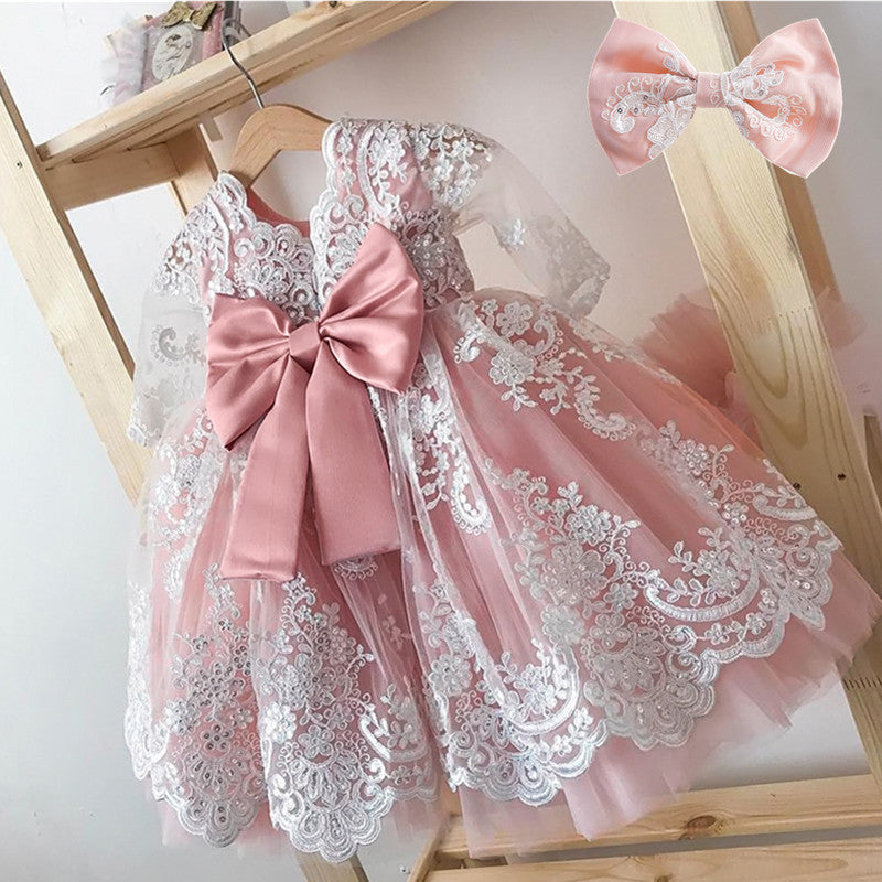 Mädchen Festliche Geburtstag Kleid oder Neugeborene Taufkleid