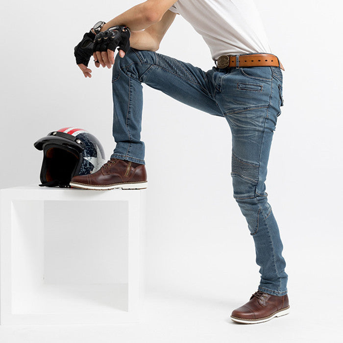Jeans-Fahrradhose