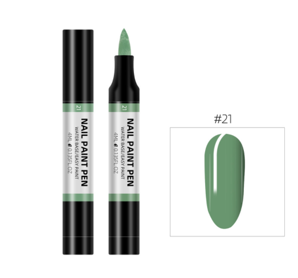 3D/24 Farben Nagellack-Malstift