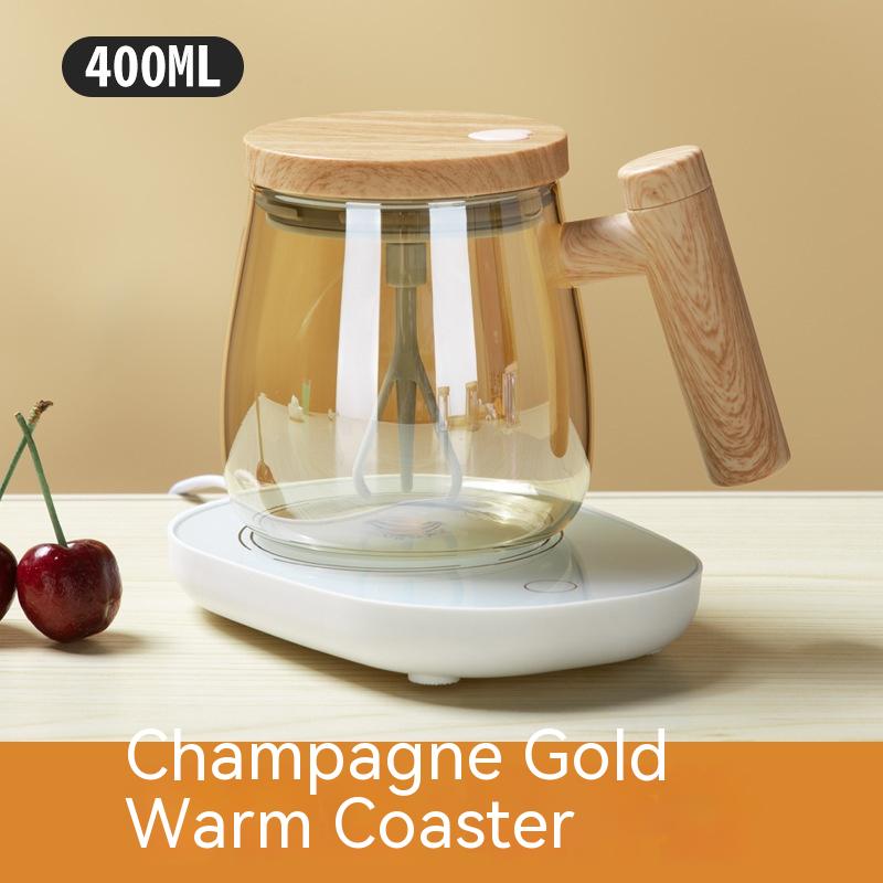 400 ml Selbstrührende Kaffeetasse mit Warmhalter