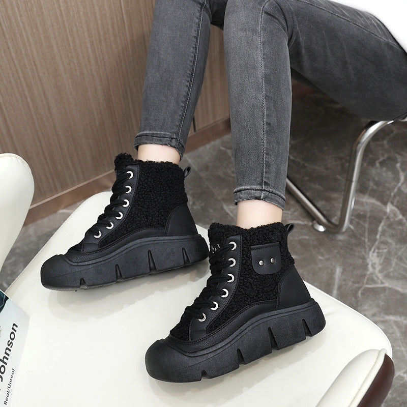 Winterwarme Kaschmir-Schuhe