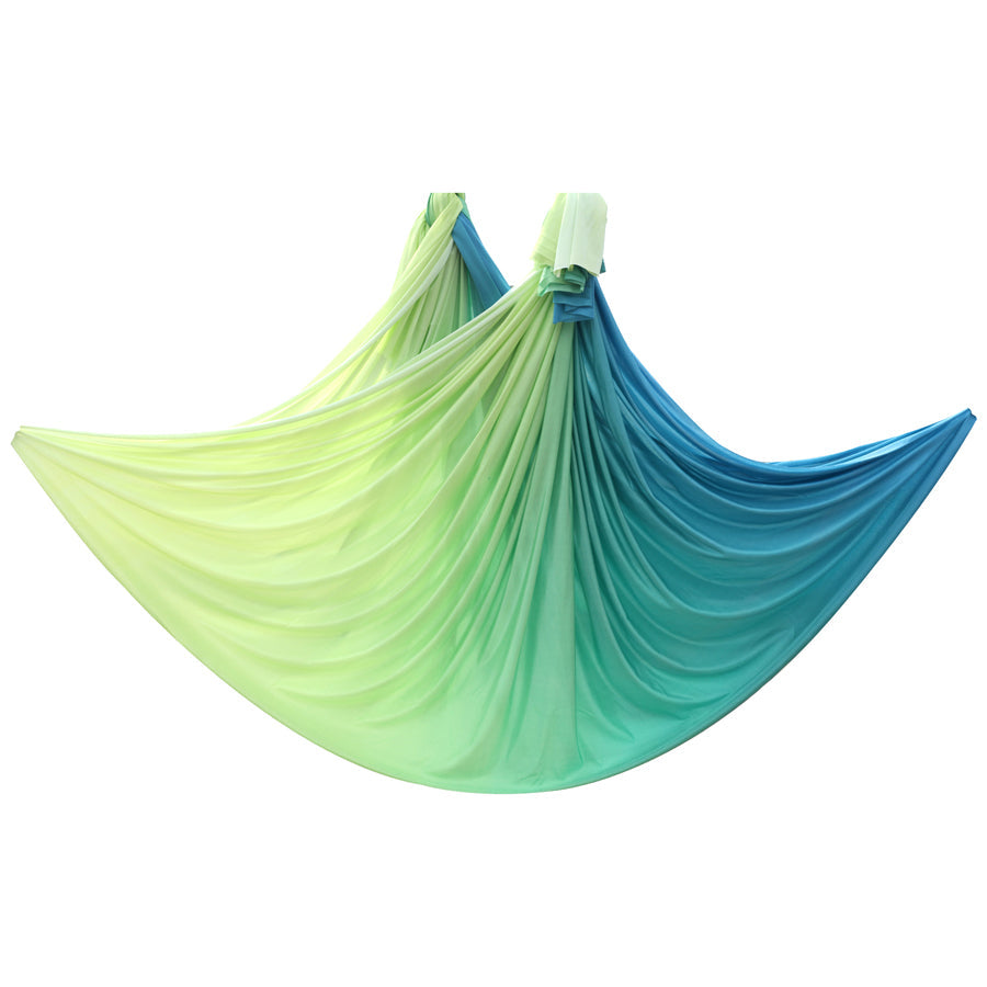 Farbverlauf Aerial Yoga Hängemattenstoff