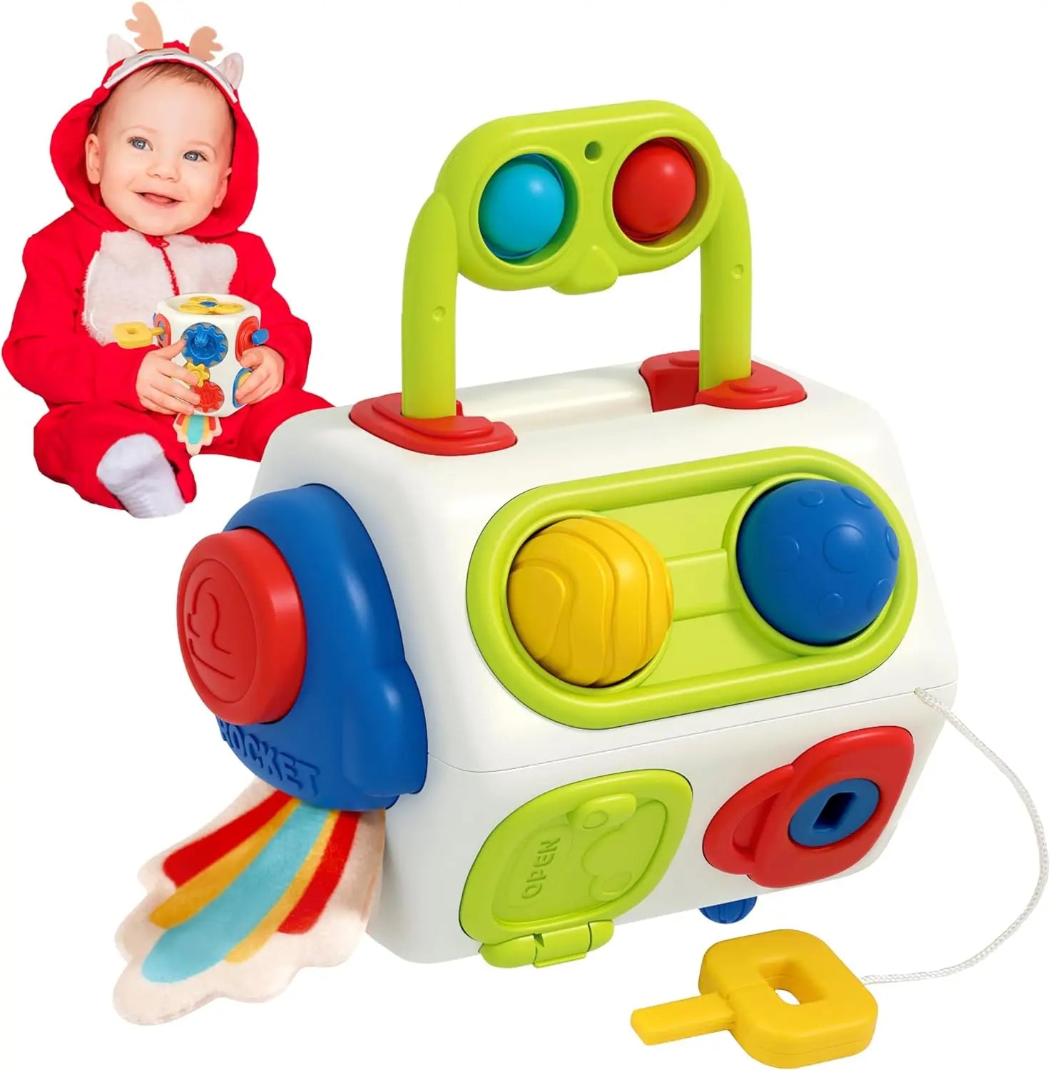 9 in 1 Bussy Baby & Kleinkind Lernspielzeug