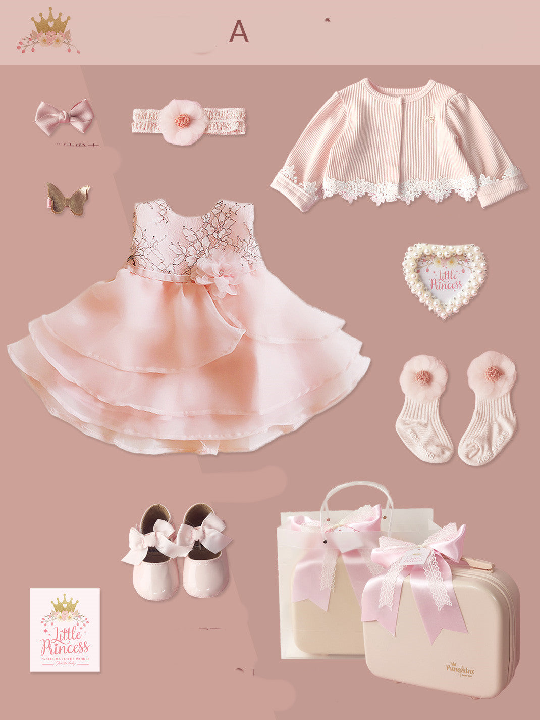 Baby Prinzessin High-End-Geschenkbox