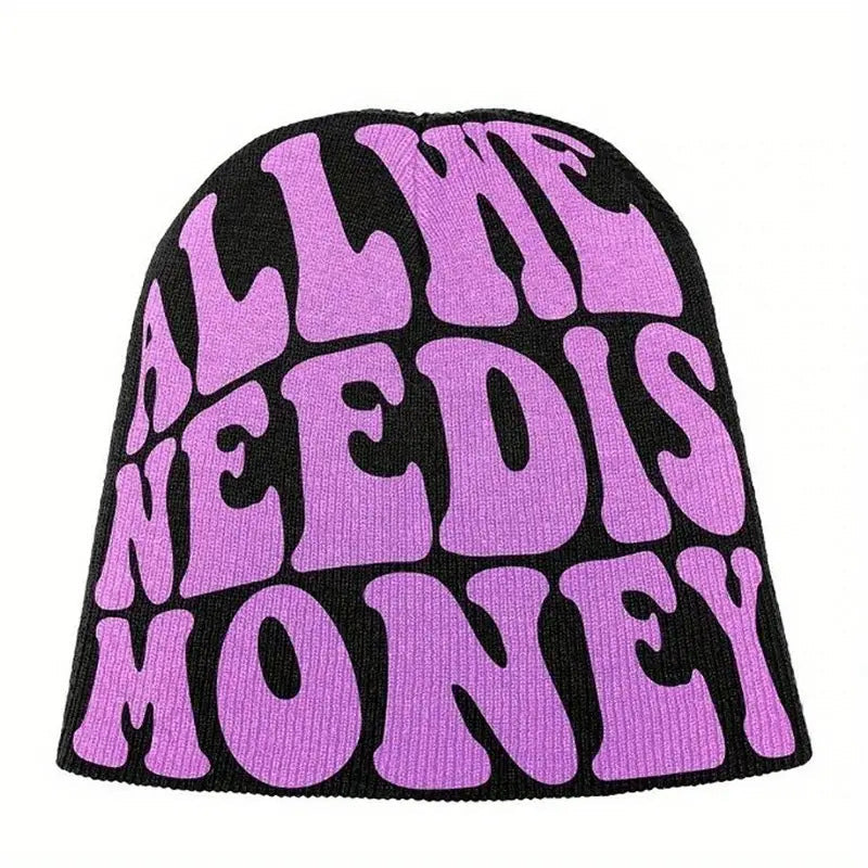 Buchstaben Beanie-Mütze