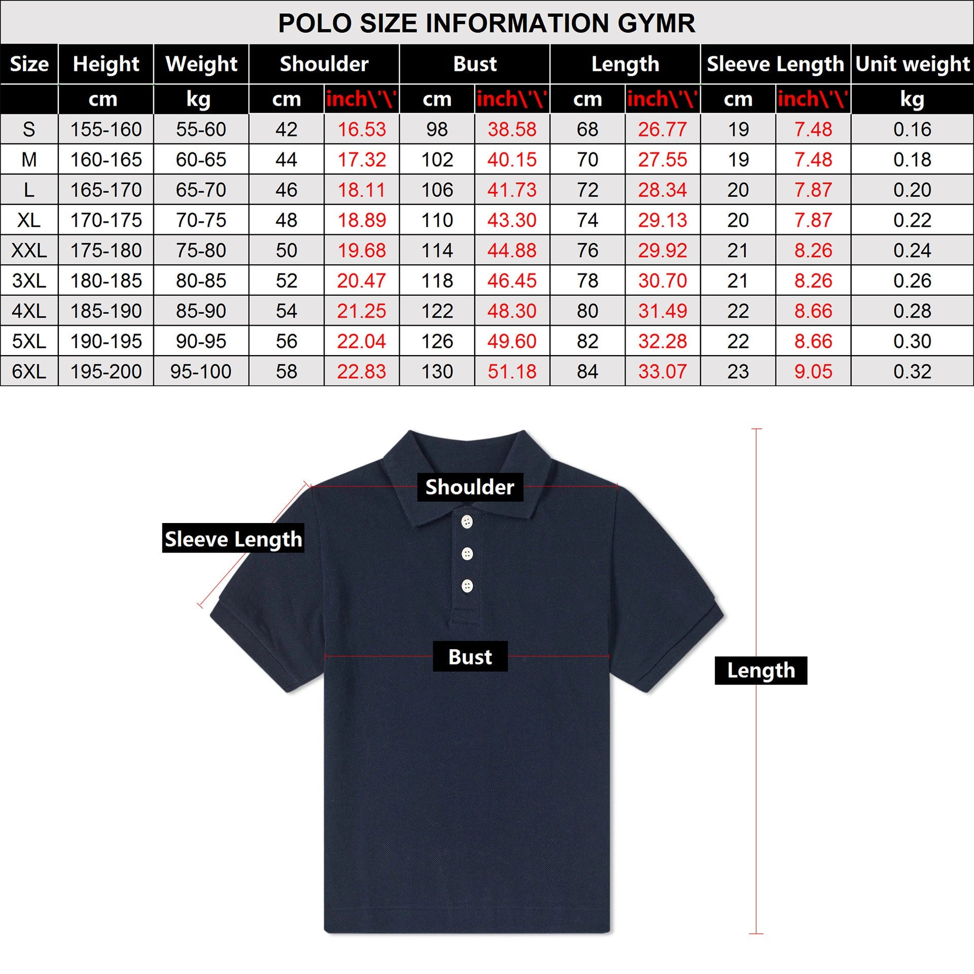 Herren Polo T-Short