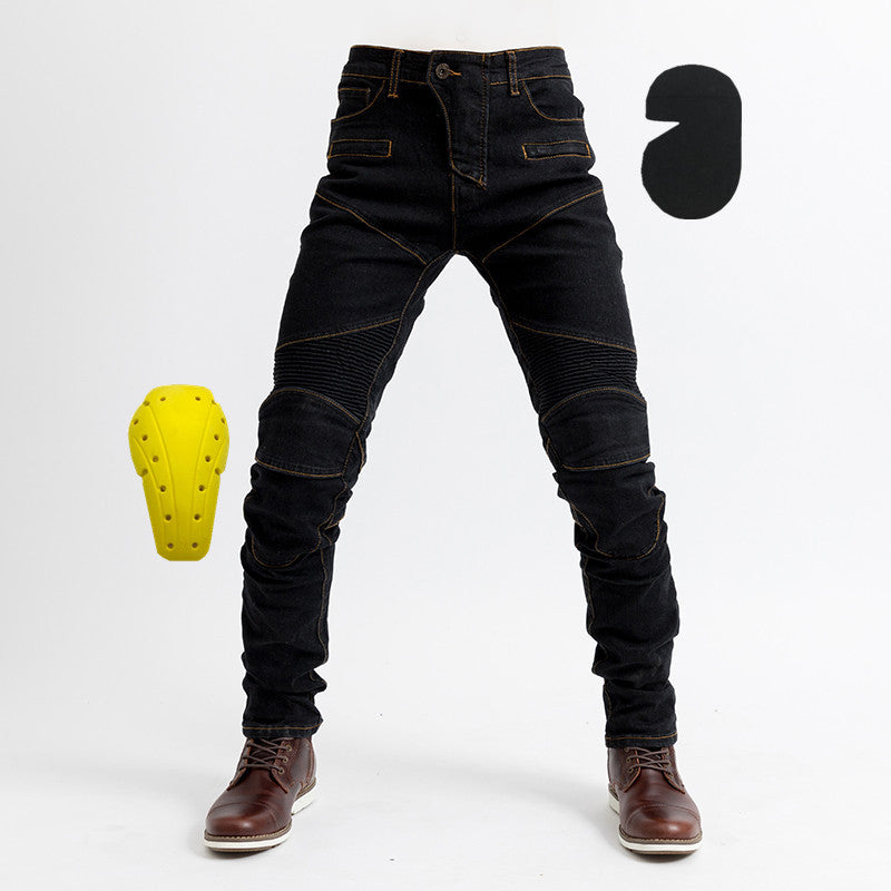 Jeans-Fahrradhose