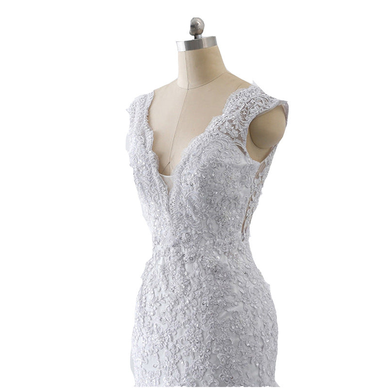 Hochzeitskleid "Maradi Light", sexy, mit luxuriöser Schleppe