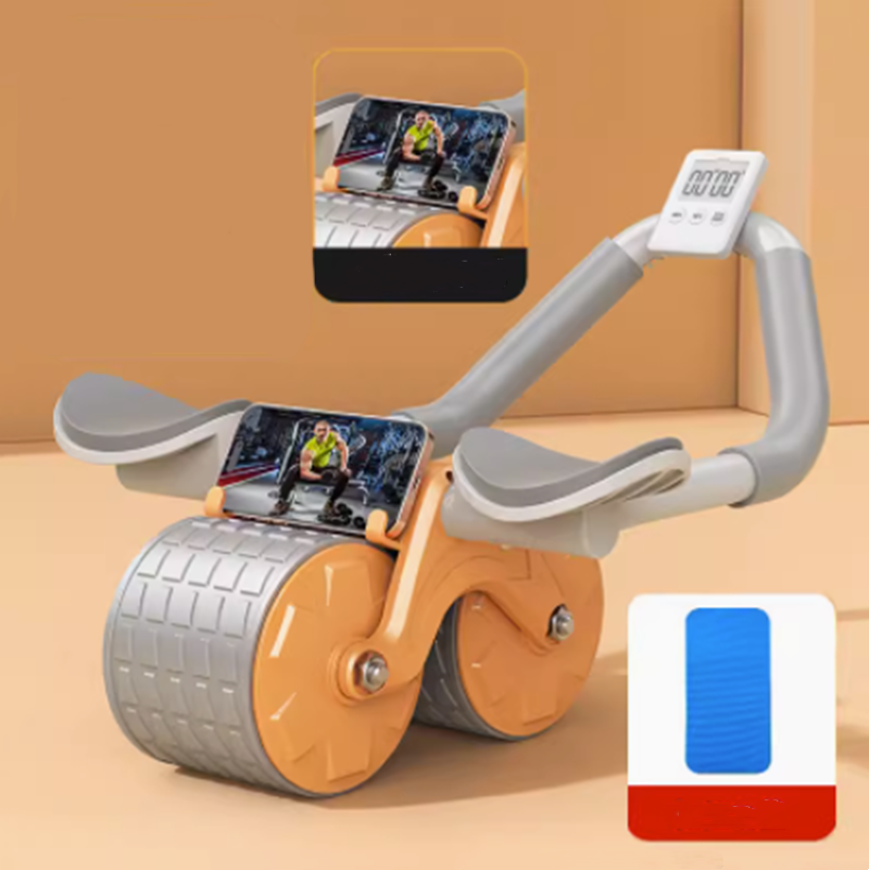 Automatik-Rückprall-Bauchrad Fitnessgerät