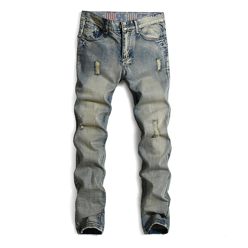 Modische zerrissene Jeans für Männer
