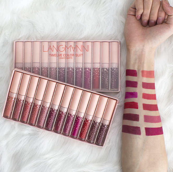 Matte Lippenstift, wasserfest, langanhaltend