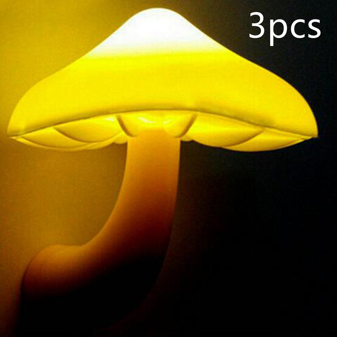 LED Nachtlicht Pilz Steckdosenlampe