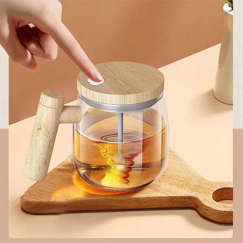 400 ml Selbstrührende Kaffeetasse mit Warmhalter